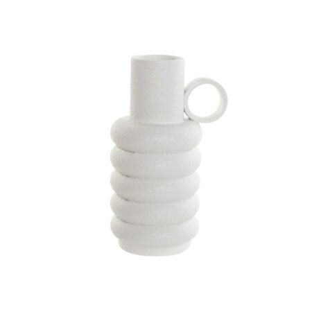 Vase DKD Home Decor Keramik Hvid (11,5 x 9 x 19 cm)