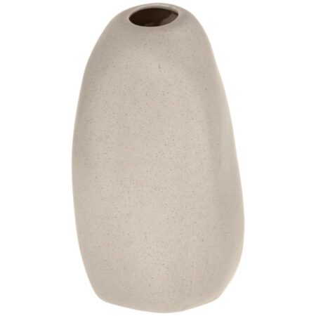 Vase Daiko; 10.5x11.1x19.5 cm (LxBxH); Gr⌀n; Asymmetrisk