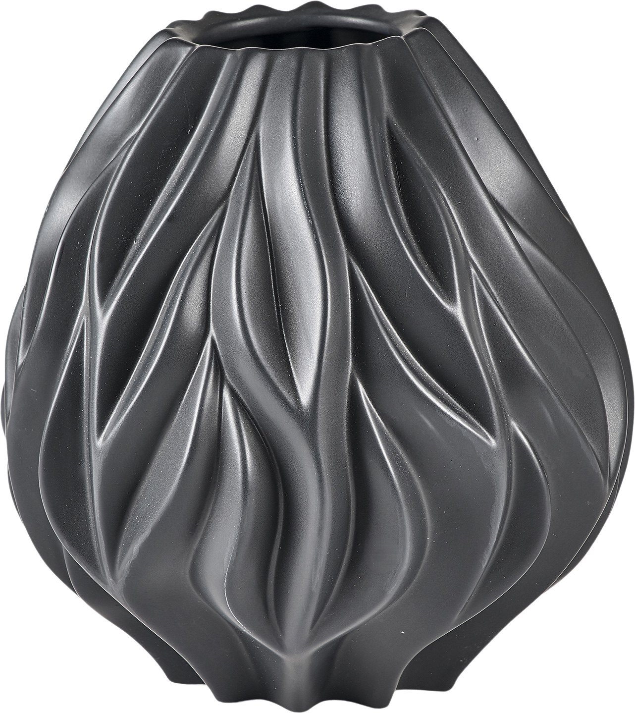 Vase Flame 23 cm Sort Morsø Vase Flame 23 cm Sort Morsø