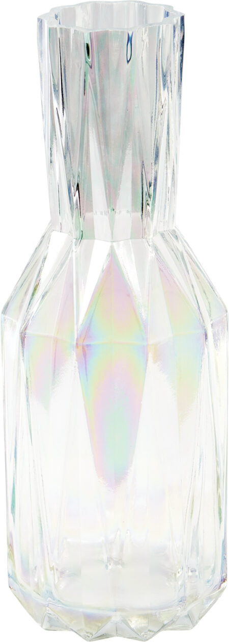 Vase Folds Glass Luster L