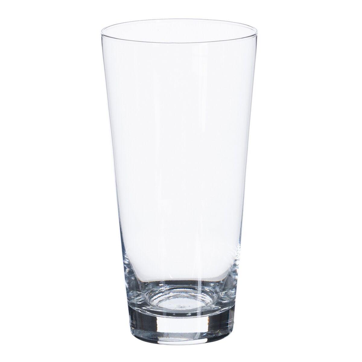 Vase Gennemsigtig Krystal 12,5 x 8 x 25 cm Vase Gennemsigtig Krystal 12,5 x 8 x 25 cm