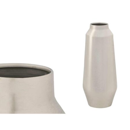 Vase GiftDecor 10216-MS Sølvfarvet Jern 19 x 49 x 19 cm