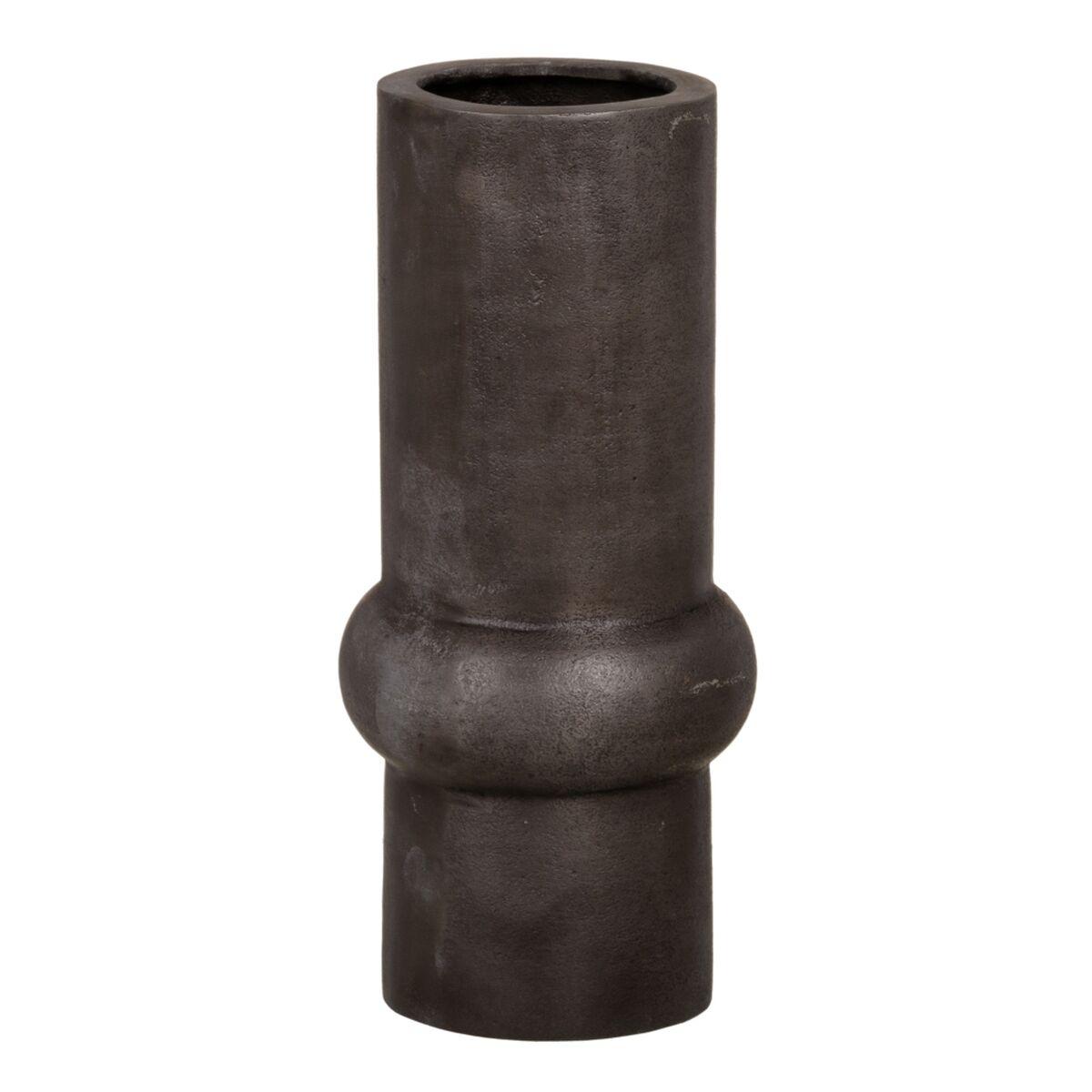 Vase Grå Aluminium 15 x 15 x 33,5 cm Vase Grå Aluminium 15 x 15 x 33,5 cm