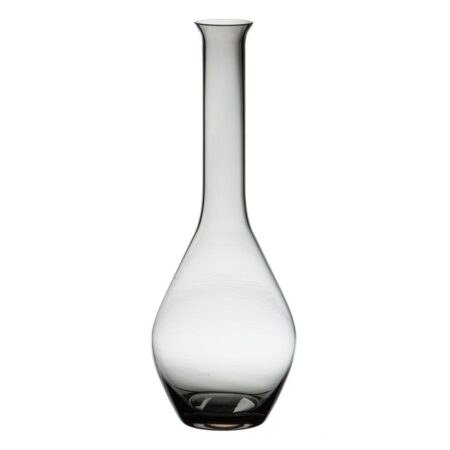 Vase Grå Glas 12 x 12 x 33 cm