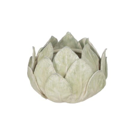 Vase Grøn Keramik Ark 17 x 17 x 12 cm