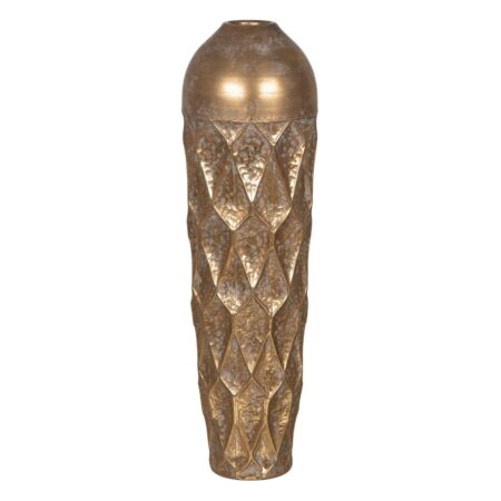 Vase Gylden Jern 25 x 25 x 85 cm
