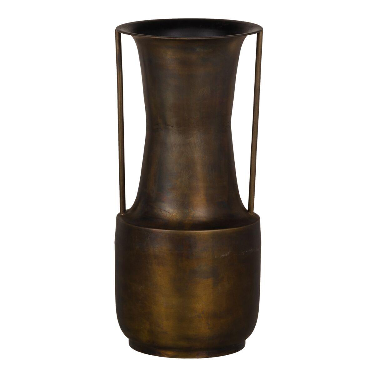 Vase Gylden Metal 20 x 20 x 44 cm Vase Gylden Metal 20 x 20 x 44 cm