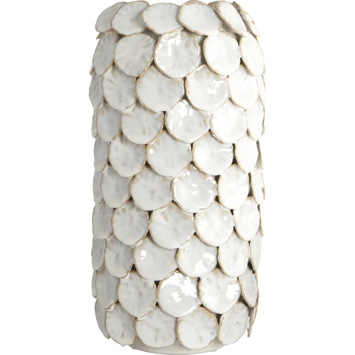 Vase, HDDot, Hvid - White / Earthenware / h: 30 cm, dia: 15 cm Vase, HDDot, Hvid - White / Earthenware / h: 30 cm, dia: 15 cm
