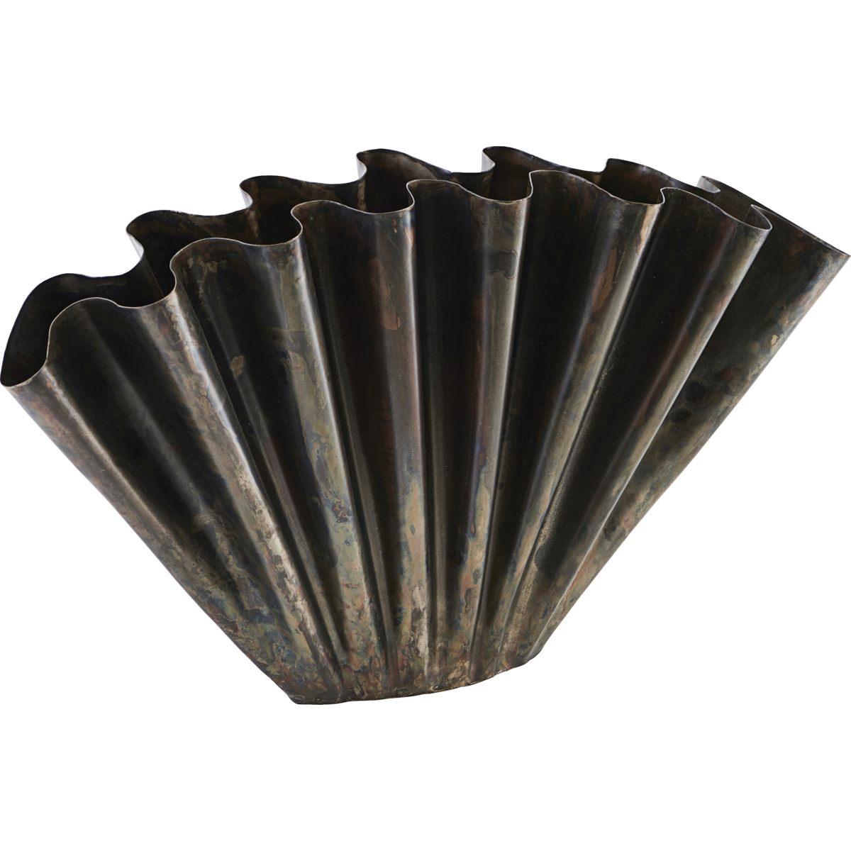 Vase, HDFlood, Antik brun - Antique brown / Iron / l: 53.4 cm, h: 30 cm Vase, HDFlood, Antik brun - Antique brown / Iron / l: 53.4 cm, h: 30 cm