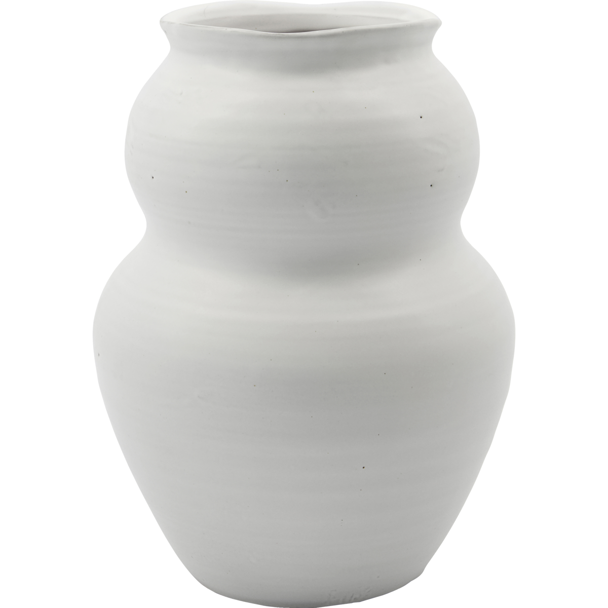 Vase, HDJuno, Hvid - White / Stoneware / h: 22.5 cm, dia: 17 cm Vase, HDJuno, Hvid - White / Stoneware / h: 22.5 cm, dia: 17 cm