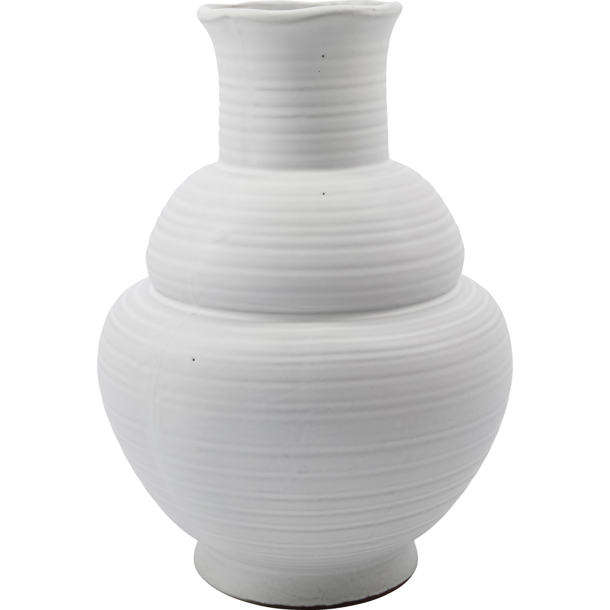 Vase, HDLiva, Hvid - White / Stoneware / h: 29 cm, dia: 20 cm Vase, HDLiva, Hvid - White / Stoneware / h: 29 cm, dia: 20 cm