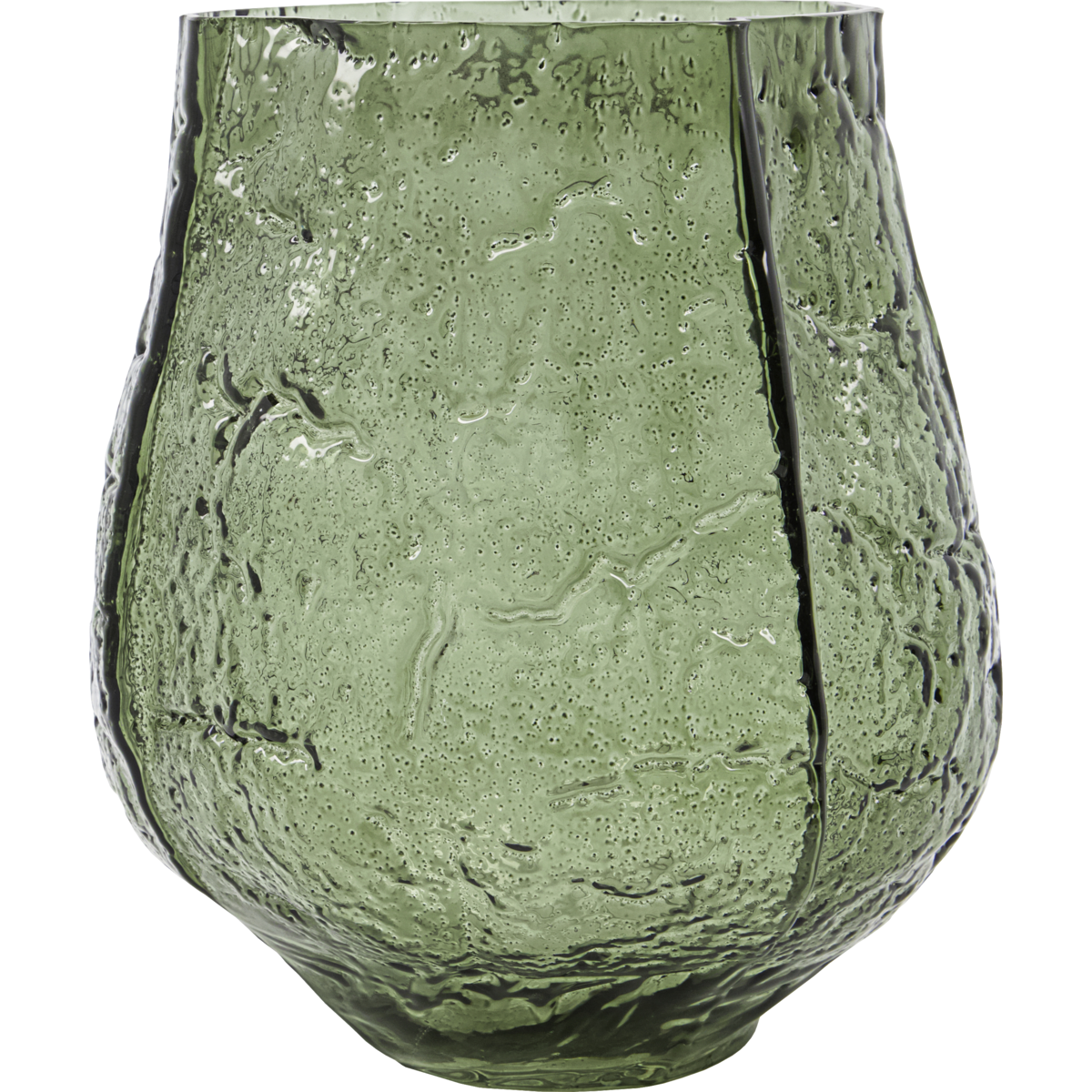 Vase, HDMoun, Mørkegrøn - Dark Green / Glass Vase, HDMoun, Mørkegrøn - Dark Green / Glass