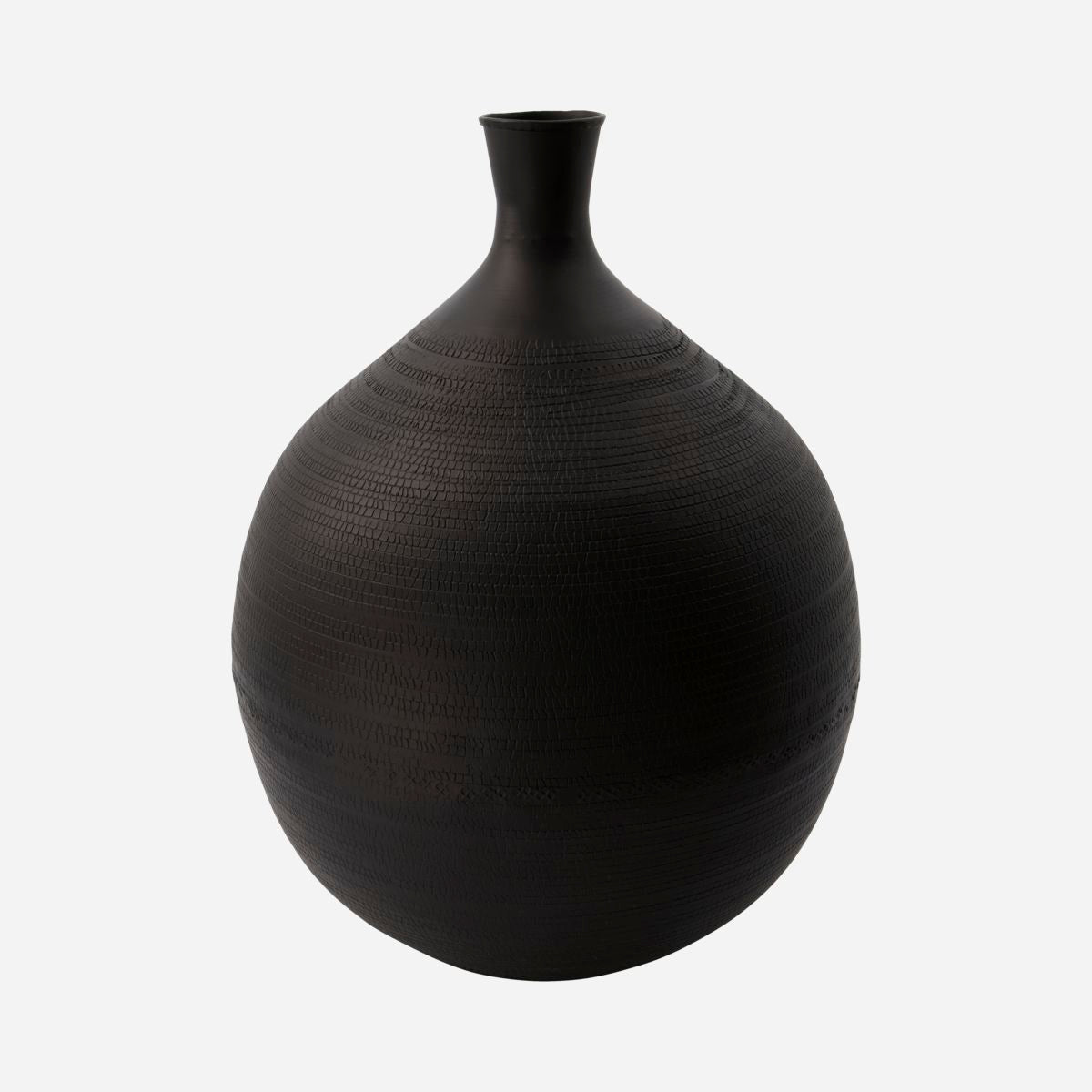 Vase, HDReena, Brun - Brown / Aluminium / h: 38 cm, dia: 30 cm Vase, HDReena, Brun - Brown / Aluminium / h: 38 cm, dia: 30 cm