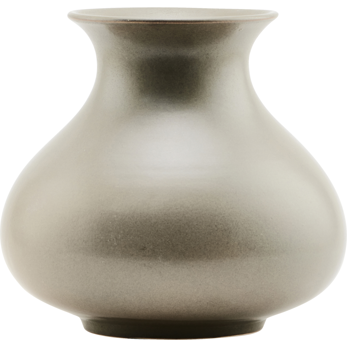 Vase, HDSanta Fe, Shellish mud - Shellish mud / Earthenware , Glaze / h: 23 cm, dia: 25 cm Vase, HDSanta Fe, Shellish mud - Shellish mud / Earthenware , Glaze / h: 23 cm, dia: 25 cm