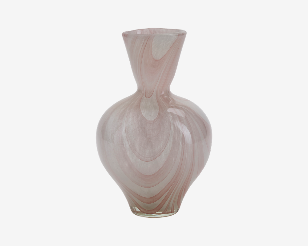 Vase Hjerteform Rosa H.23,5 cm Vase Hjerteform Rosa H.23,5 cm