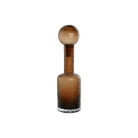Vase Home ESPRIT Brun Krystal Moderne 12,5 X 12,5 X 43,5 cm