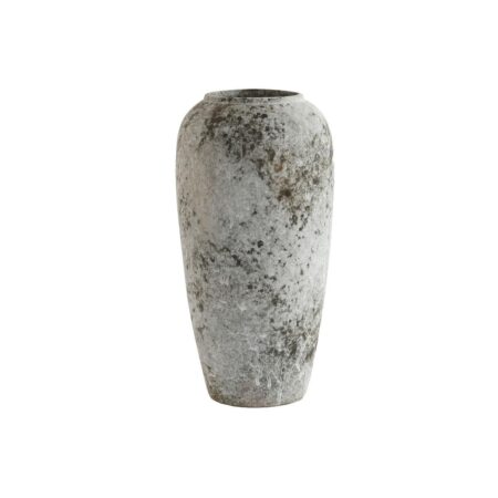 Vase Home ESPRIT Brun Sort Keramik Ældet overflade 16 x 16 x 31 cm