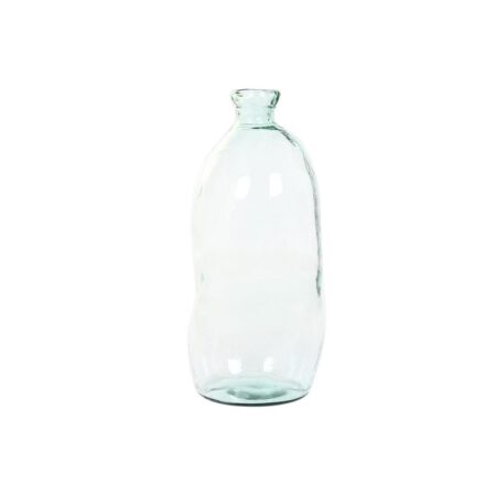 Vase Home ESPRIT Gennemsigtig Genbrugsglas 34 x 34 x 73 cm