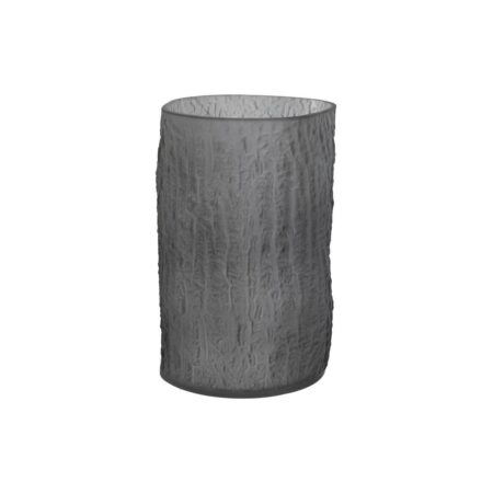 Vase Home ESPRIT Grå Krystal Moderne 13 x 13 x 21 cm