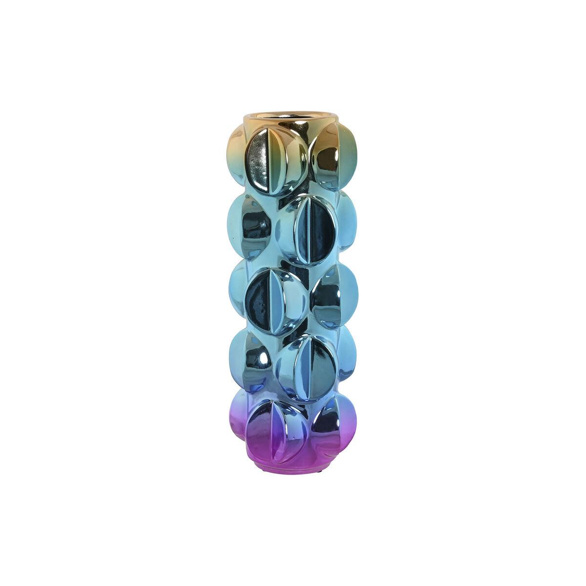Vase Home ESPRIT Multifarvet Stentøj Moderne 13 x 13 x 40 cm Vase Home ESPRIT Multifarvet Stentøj Moderne 13 x 13 x 40 cm