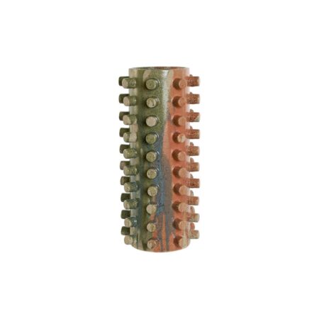 Vase Home ESPRIT Multifarvet Stentøj Moderne 20 x 20 x 45 cm