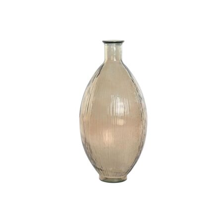 Vase Home ESPRIT Taupe Genbrugsglas 30 x 30 x 59 cm