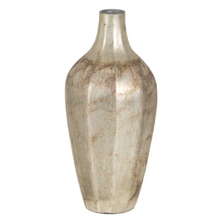 Vase Hvid Krystal 15 x 15 x 33 cm