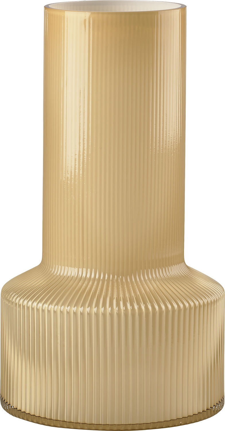 Vase Hvils D19 x 34 cm Honey Glas Vase Hvils D19 x 34 cm Honey Glas
