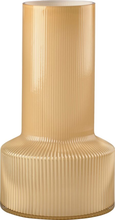 Vase Hvils D19 x 34 cm Honey Glas