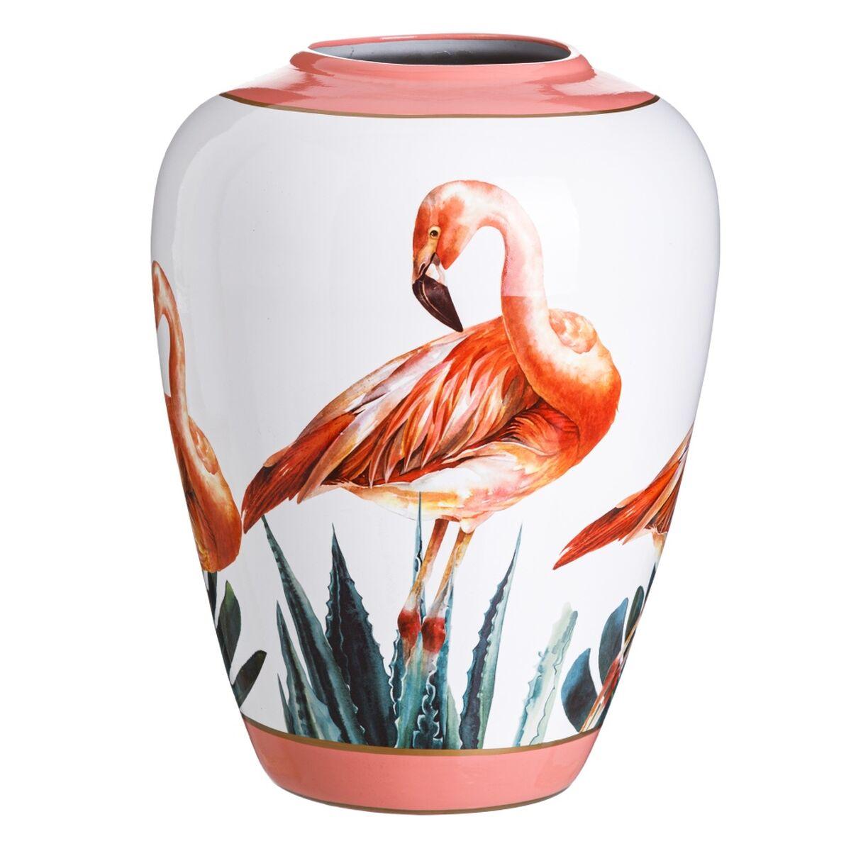 Vase Keramik Koral Hvid 36 x 36 x 48 cm Vase Keramik Koral Hvid 36 x 36 x 48 cm
