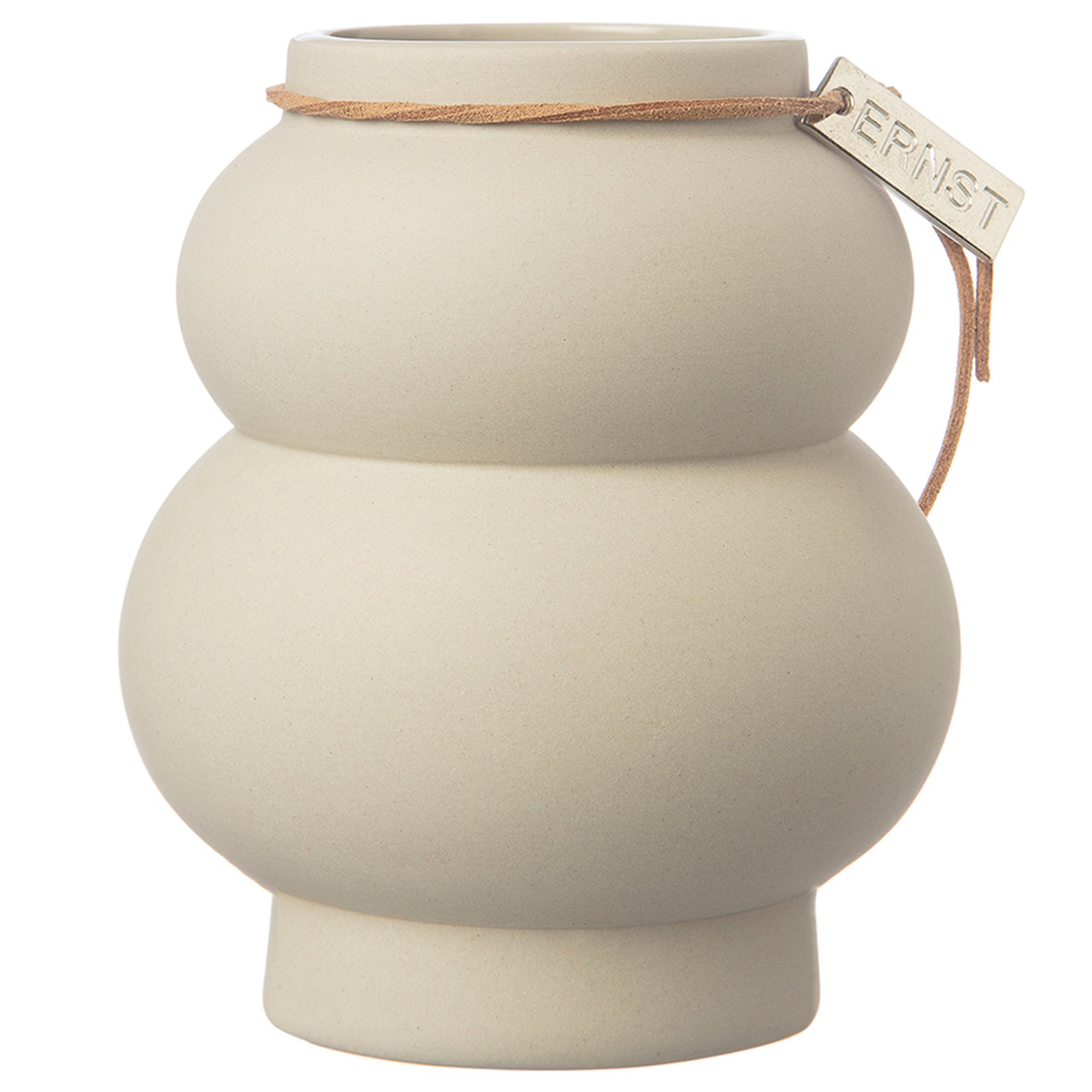 Vase Kurvig Beige 14 cm. Vase Kurvig Beige 14 cm.