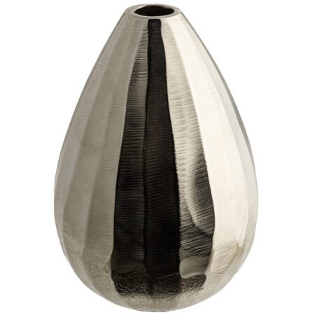 Vase Lanessa; 11x16.5 cm (⌀xH); S⌀lvfarve; 2 stk. / Forpakning