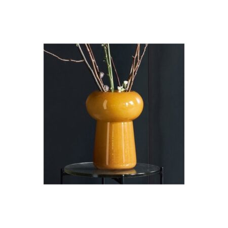 Vase "Laro" ravgul mundblæst - House Doctor H: 24,5