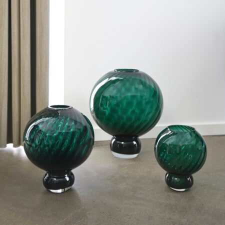 Vase Meadow Swirl - Grøn