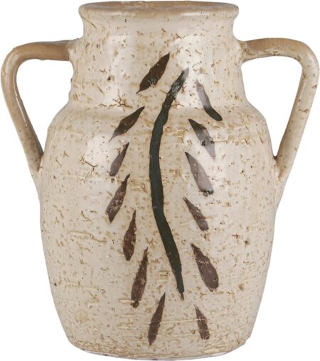 Vase M/hanke Bladmønster Avignon