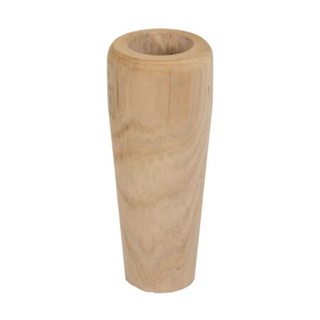Vase Natur Paulonia træ 20 x 20 x 48 cm