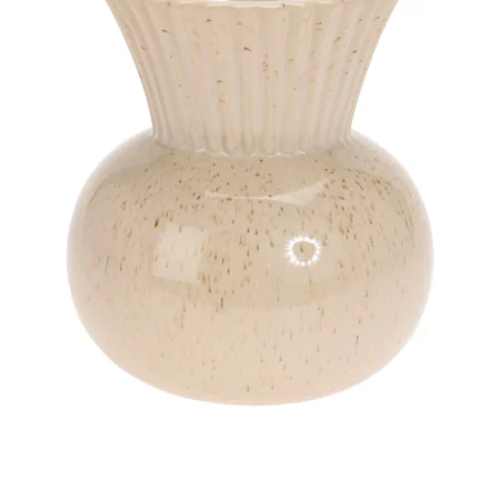 Vase Ø14xH16 cm beige
