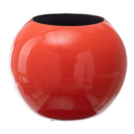 Vase Orange Keramik 24,5 x 24,5 x 20 cm
