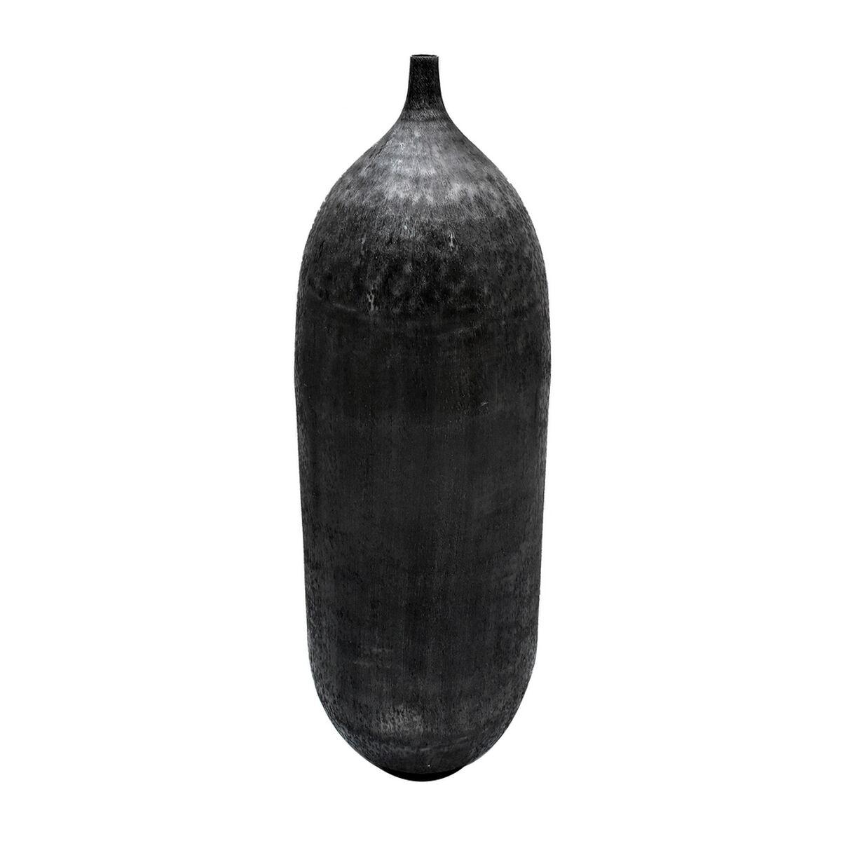 Vase Sort 33 x 33 x 120 cm Aluminium Vase Sort 33 x 33 x 120 cm Aluminium