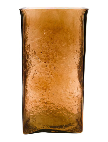 Vase, Square, Amber House Doctor Yellow