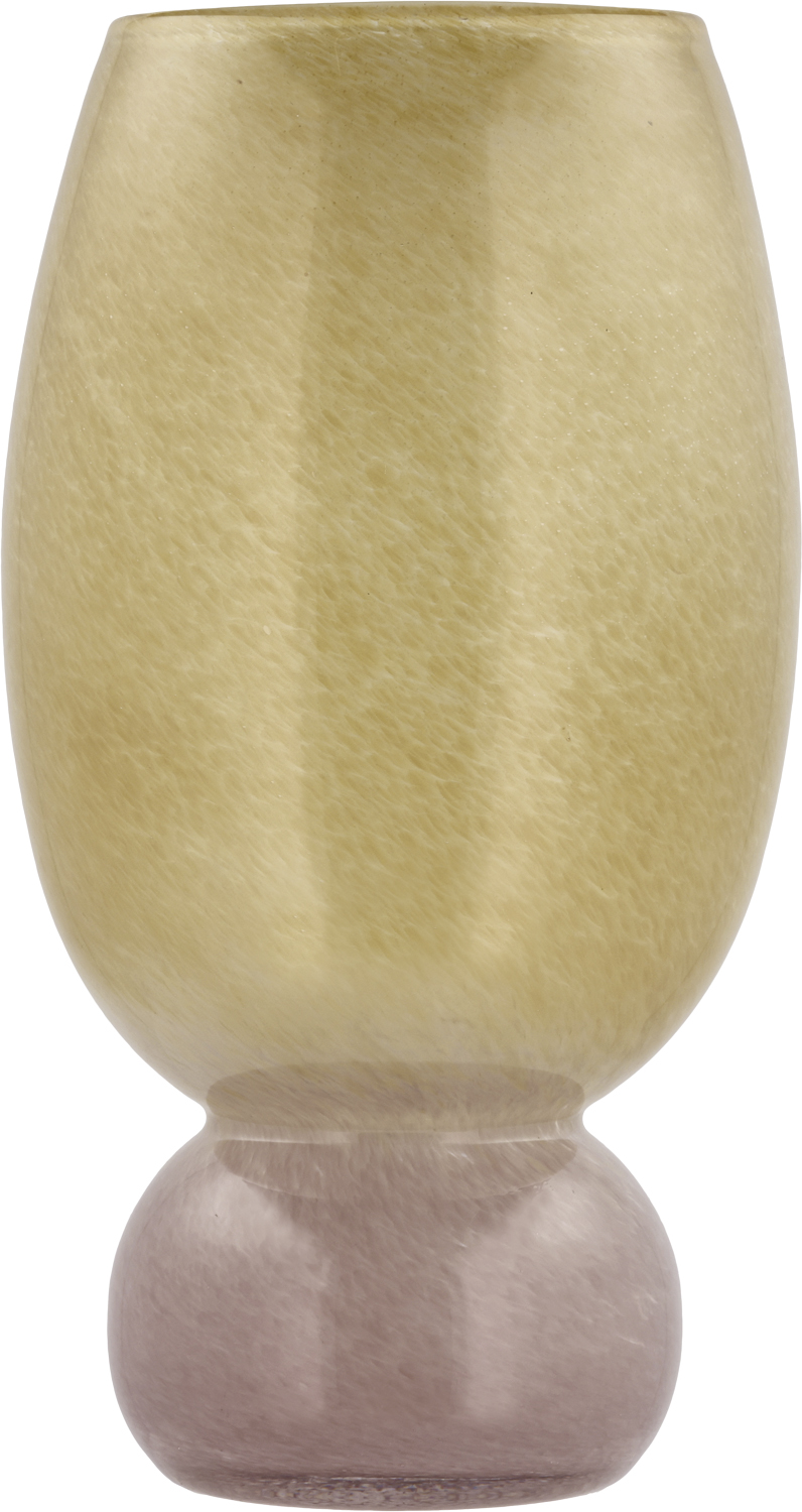Vase Styles 16,5 x 30 cm Rosa/gul Glas Vase Styles 16,5 x 30 cm Rosa/gul Glas