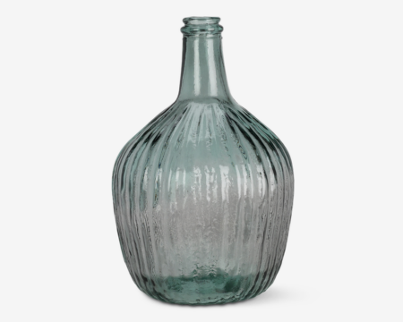 Vase Transparent Sort 19x32,5 cm