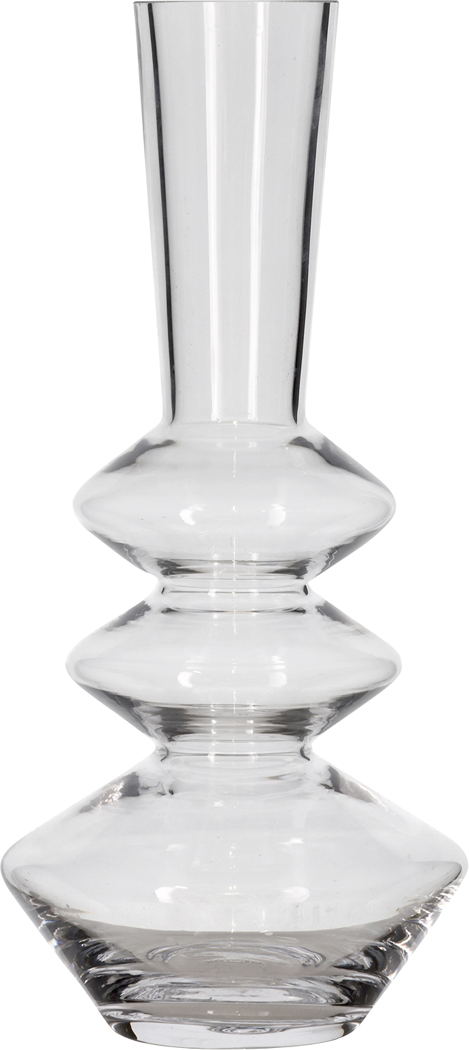 Vase Trio D14 x 30,5 cm Clear Glas Vase Trio D14 x 30,5 cm Clear Glas