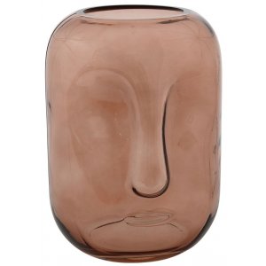 Vase Visage brown - Ø20,5 cm