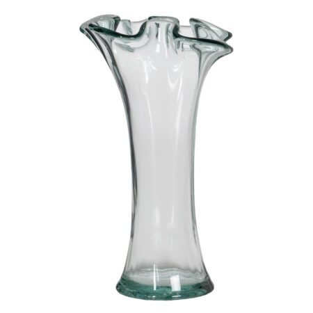 Vase WE CARE Beige genbrugsglas 20 x 20 x 30 cm