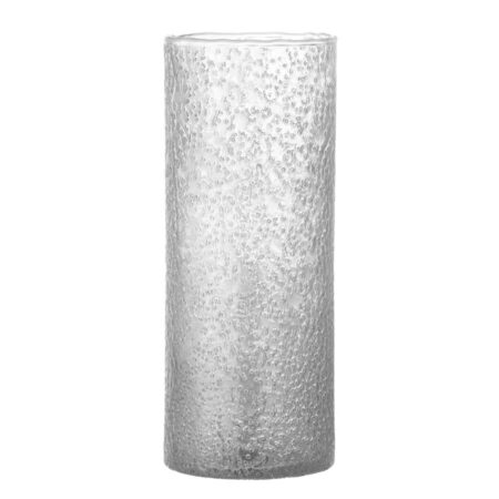 Vase "Zenta" klar glas med bobler - Bloomingville H: 32