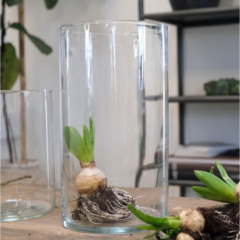 Vase cylinderformet "Blunt" - Trademark Living H: 29 cm Vase cylinderformet "Blunt" - Trademark Living H: 29 cm
