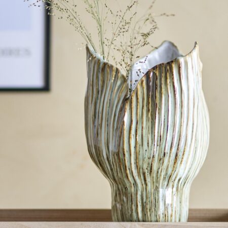 Vase grøn "Mahira" - Bloomingville H: 30