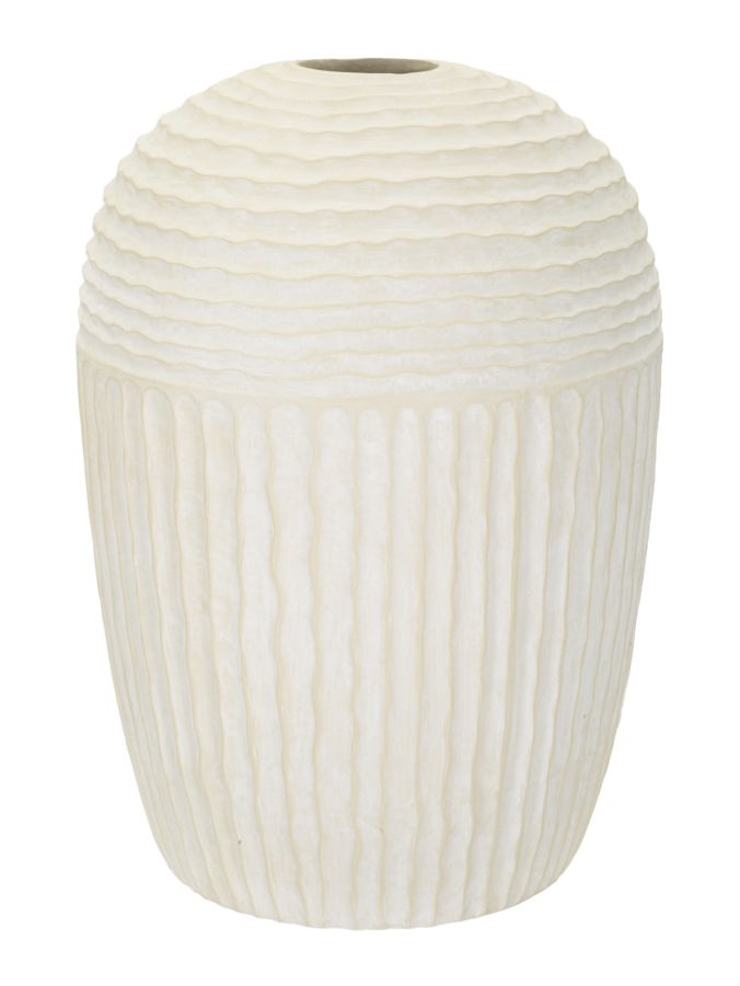 Vase i creme, mgo materiale - 39x56 cm Vase i creme, mgo materiale - 39x56 cm