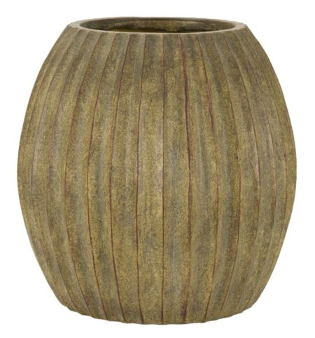 Vase i grøn - 32x5 cm